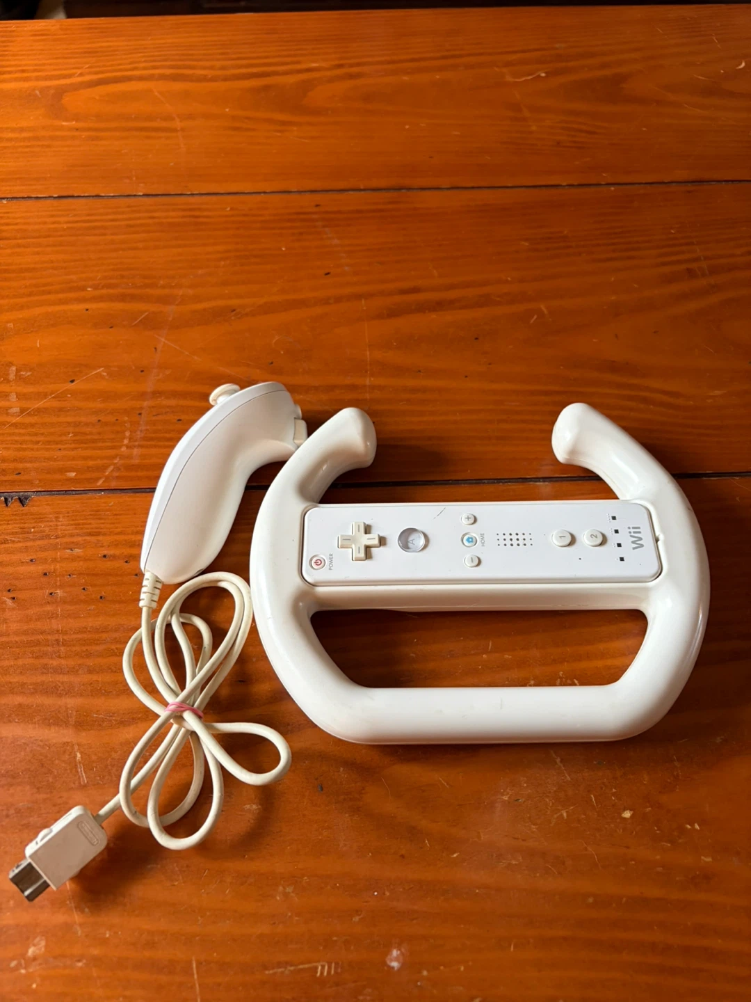 Nintendo wii remote Wii Racing Wheel and Nunchuk Controller