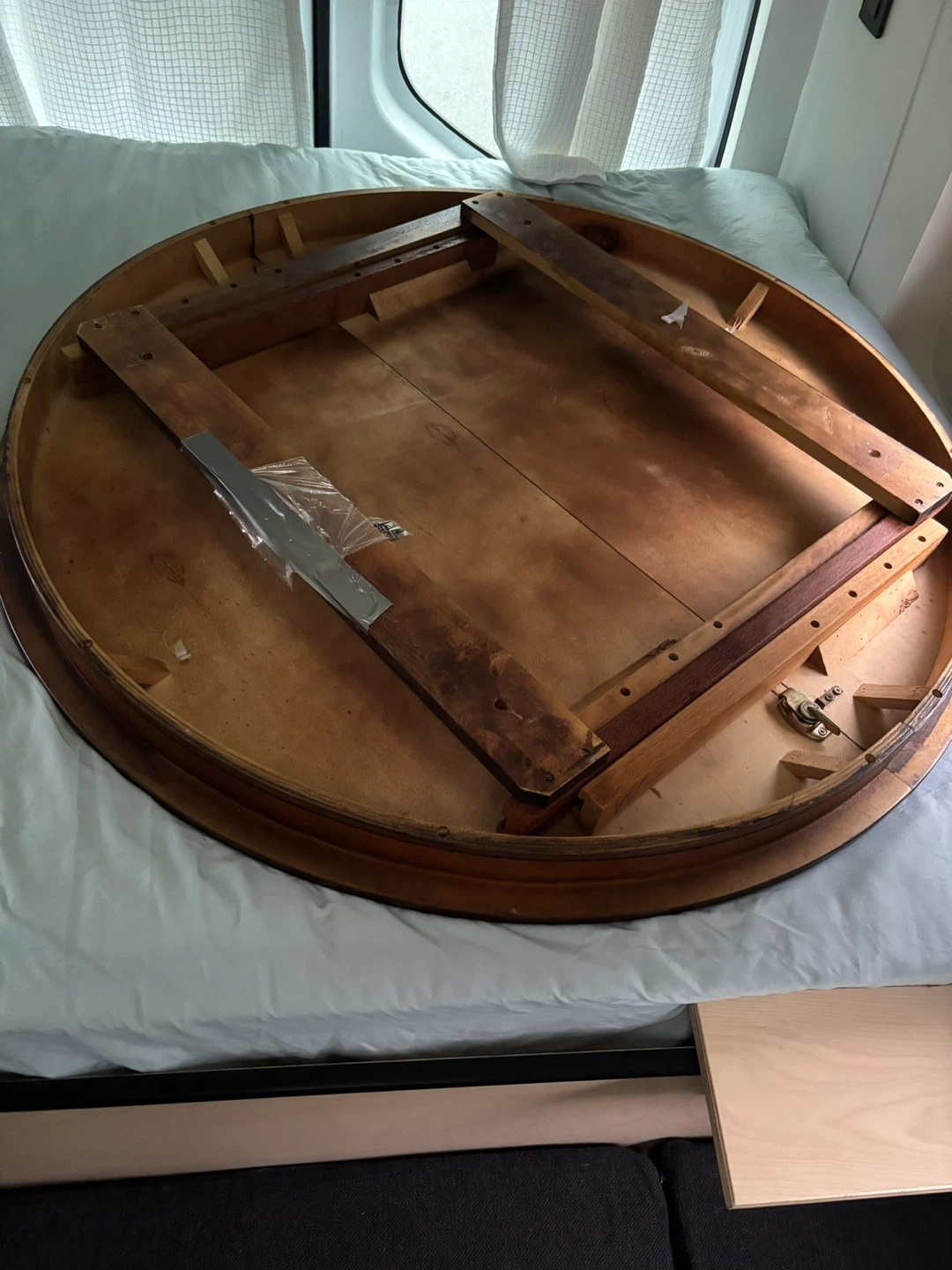 Wooden Dining Table and 4 Chairs - photo 2
