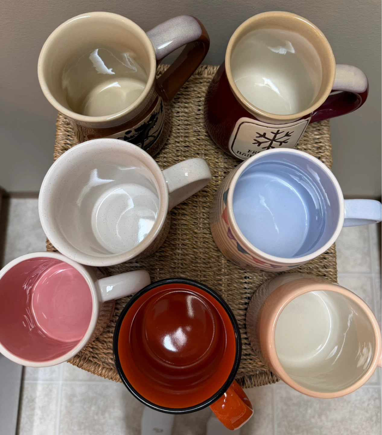 Assorted Ceramic Mugs (Set of 7) - photo 4