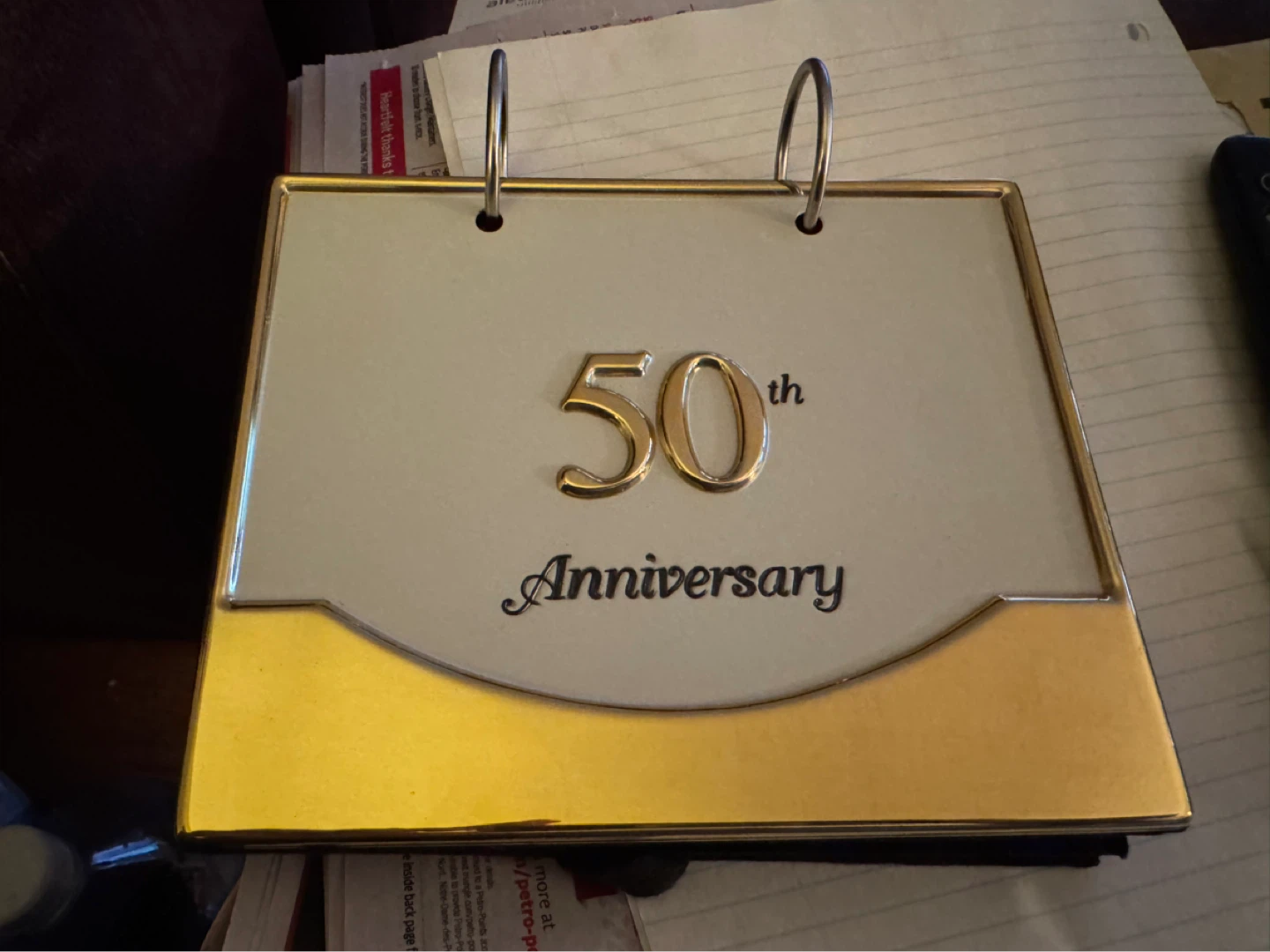 50th Anniversary Photo Desktop Display - photo 3