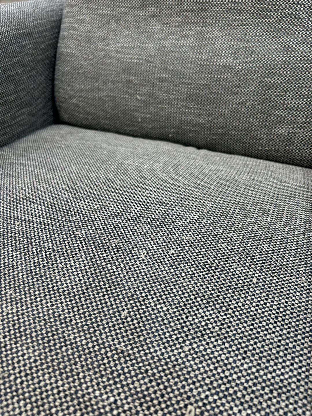 Free Slim Grey Recliner (Minor wear, still works great!) - photo 3