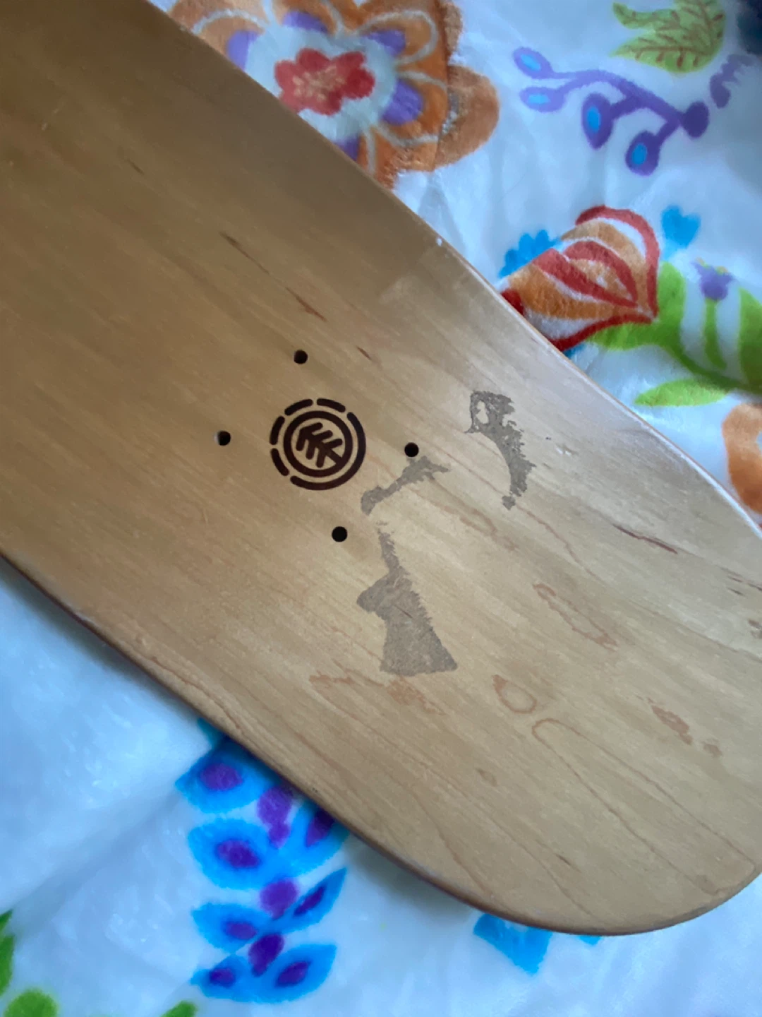 first element x bam 2017 rare skate deck signed by bam margera - photo 5