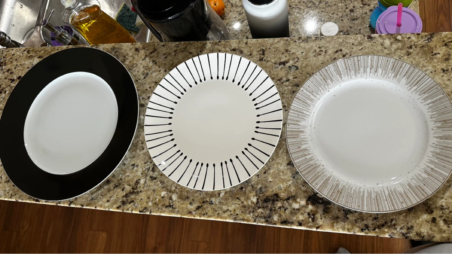 Set of 6 Decorative Dinner Plates