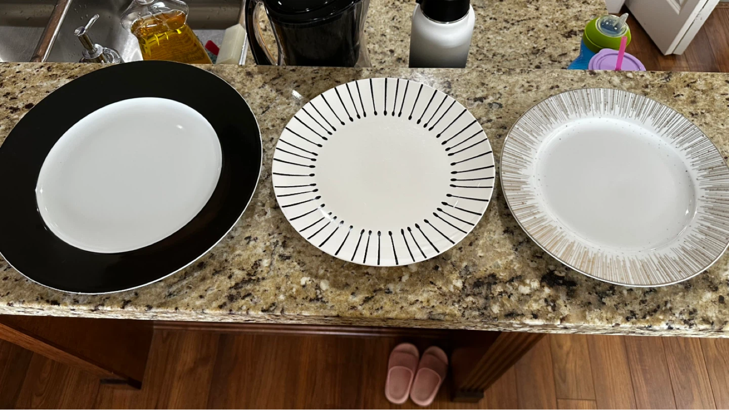 Set of 6 Decorative Dinner Plates - photo 2
