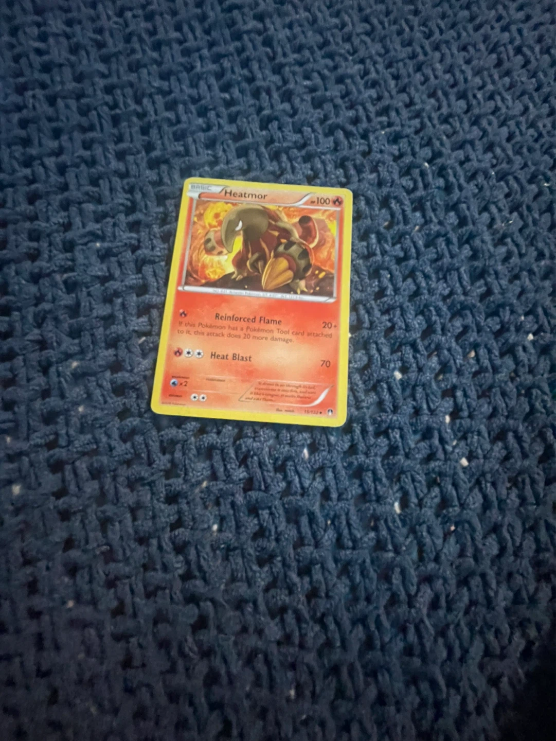 Pokemon Heatmor Trading Card