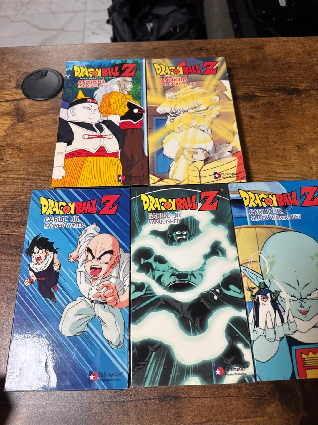 Dragon Ball Z VHS - Androids Saga and Garlic Jr. Saga