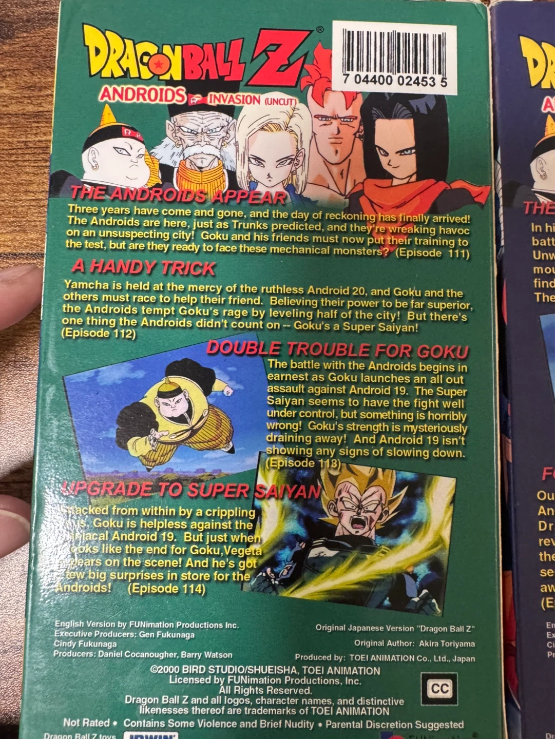 Dragon Ball Z VHS - Androids Saga and Garlic Jr. Saga - photo 4