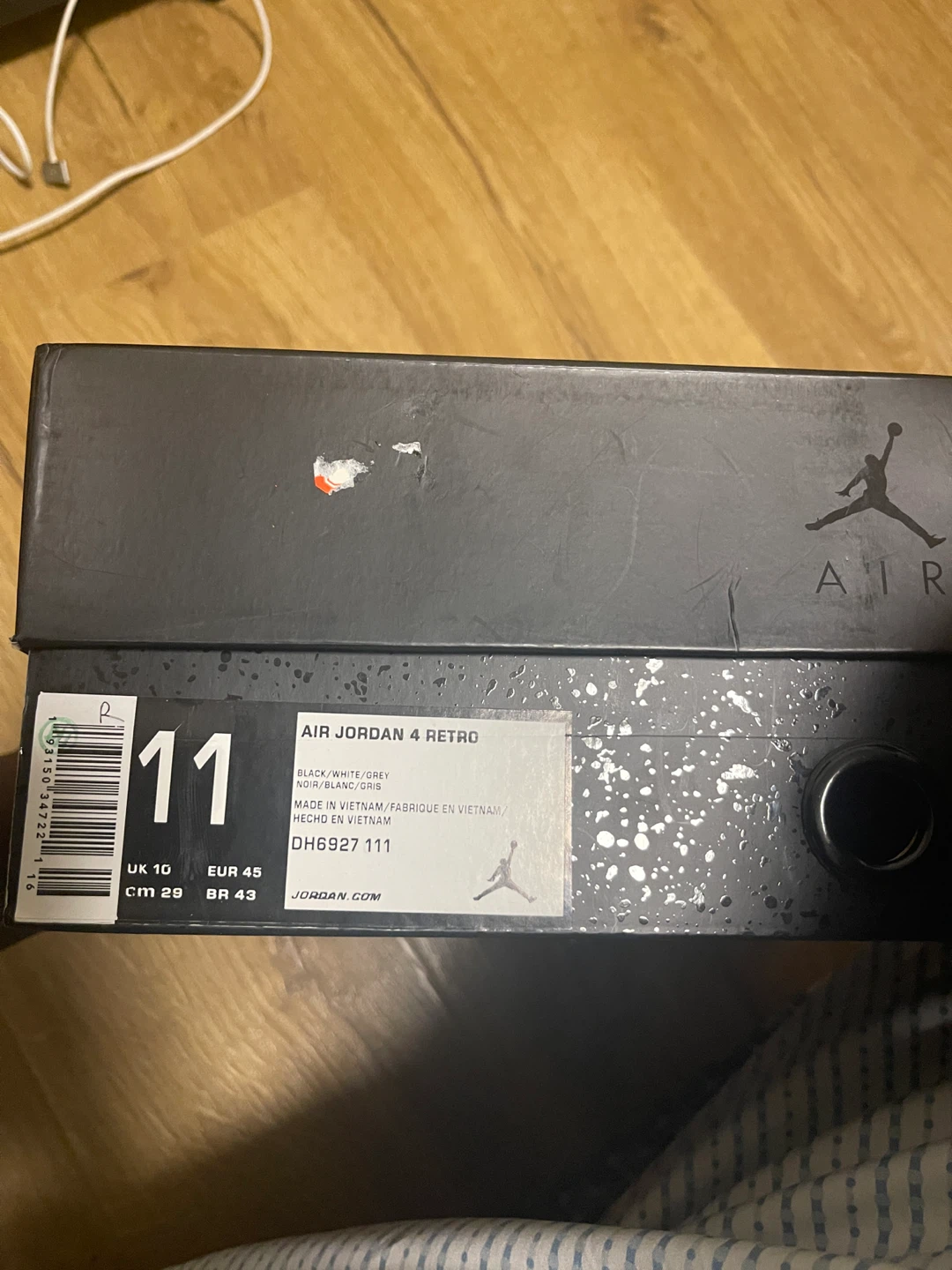 Jordan 4 Retro Black Cat Sneakers - photo 5