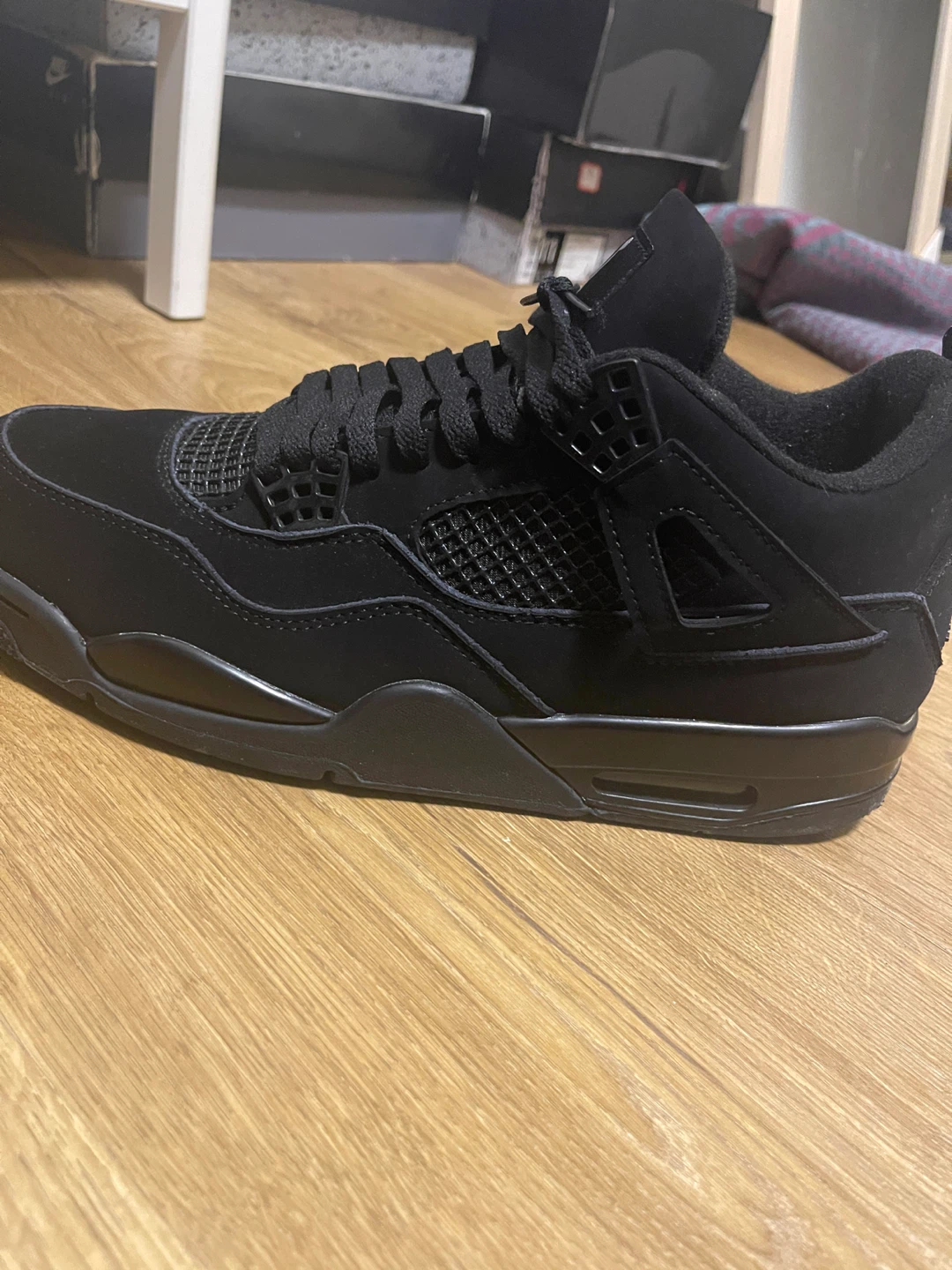 Jordan 4 Retro Black Cat Sneakers - photo 2