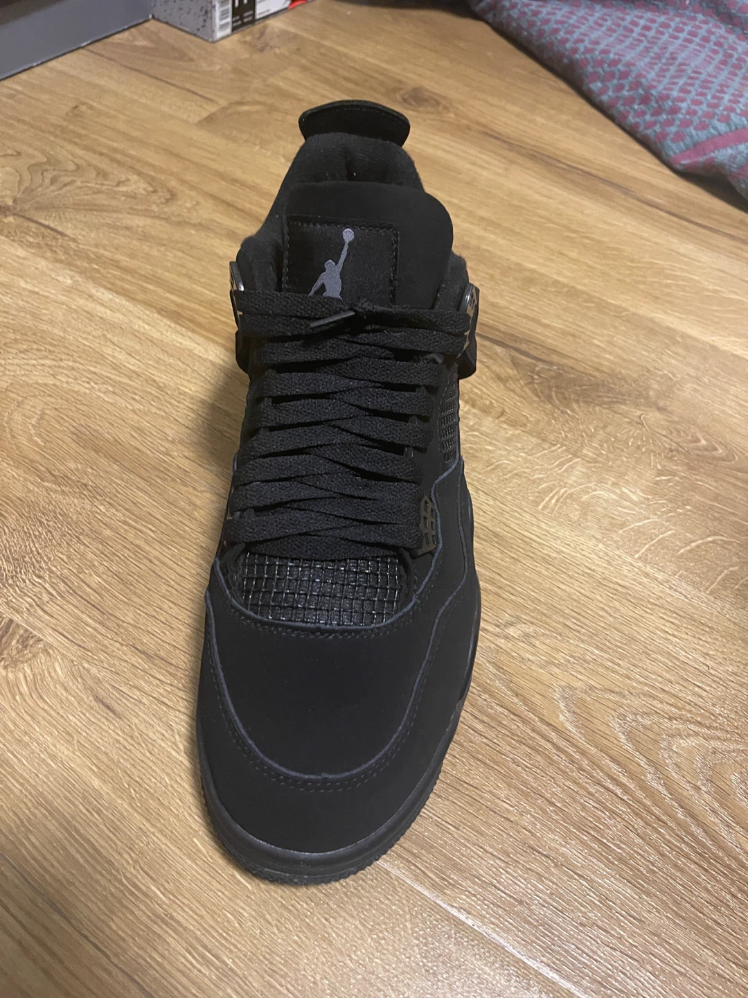 Jordan 4 Retro Black Cat Sneakers - photo 3