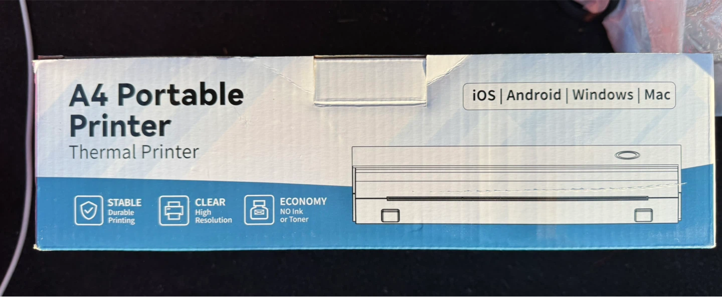 NDYIN Portable Thermal Printer N80 - photo 2