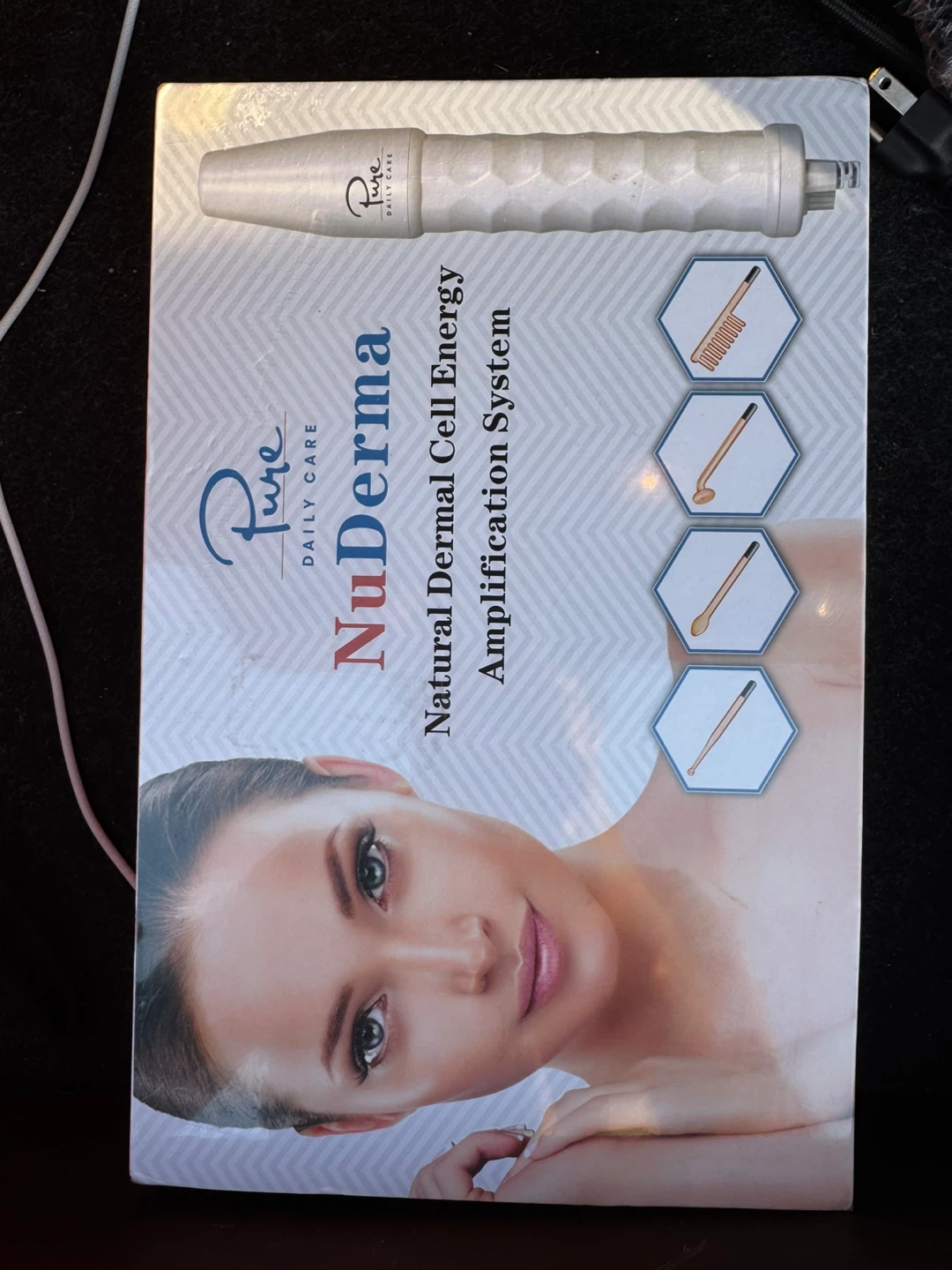 Pure Daily Care NuDerma Portable High Frequency Wand - photo 2