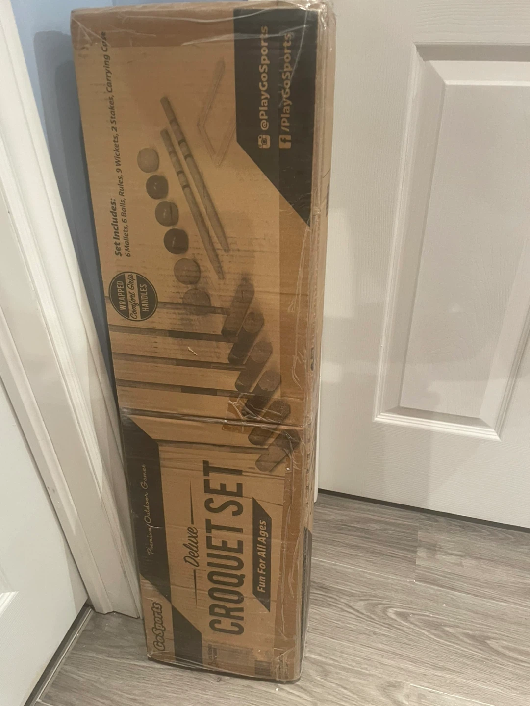 GoSports Deluxe Croquet Set-brand new