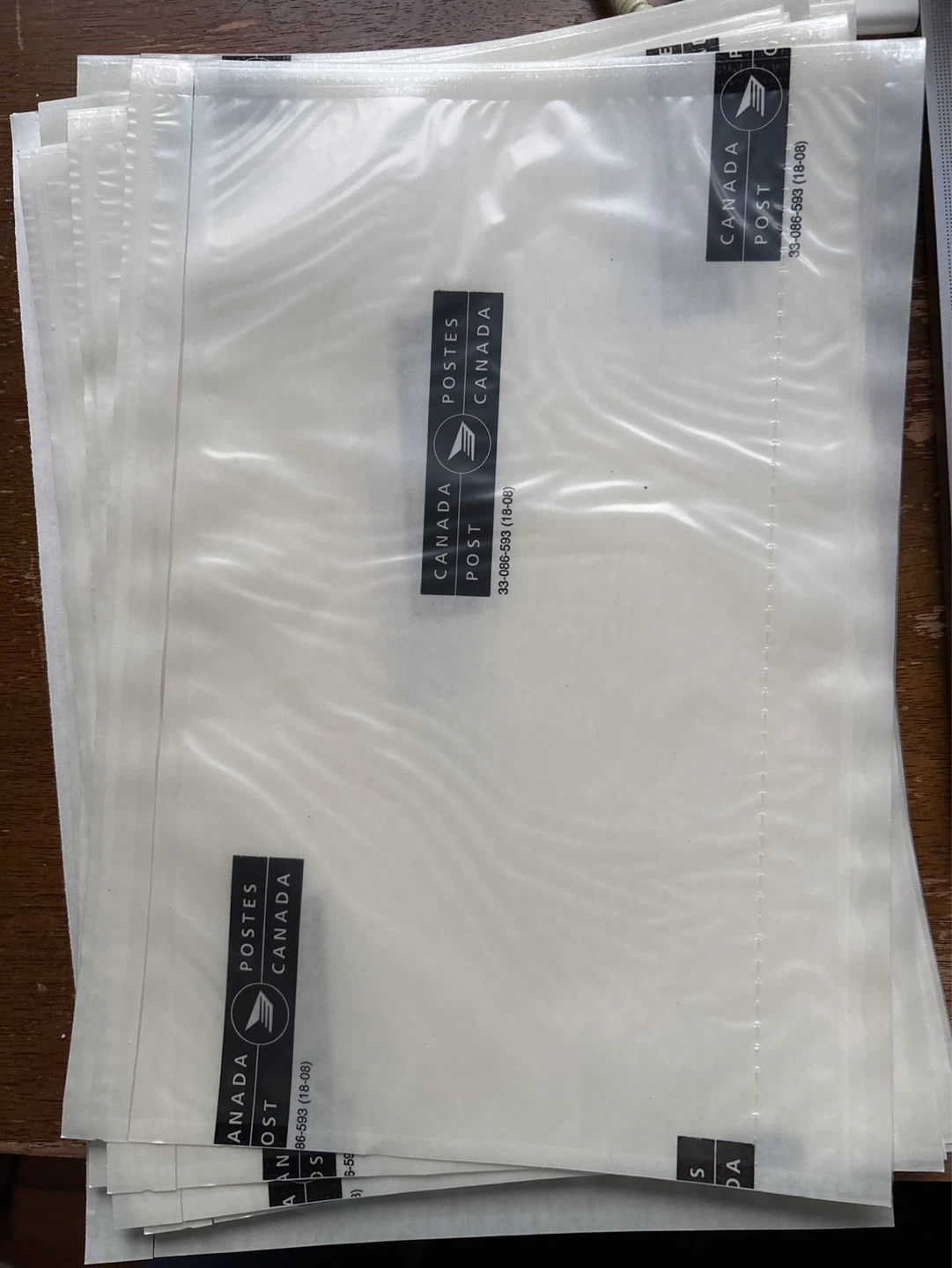 Canada Post Label Pouches lot of 15