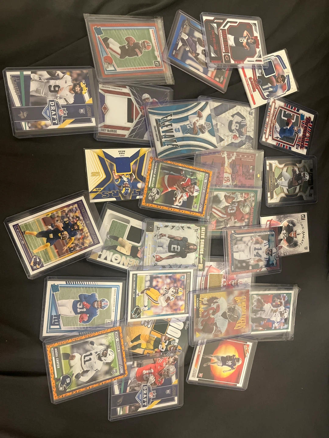 Collection of Football Trading Cards