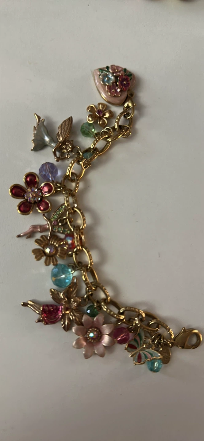 VTG Kirk’s Folly Charm Bracelet - photo 3