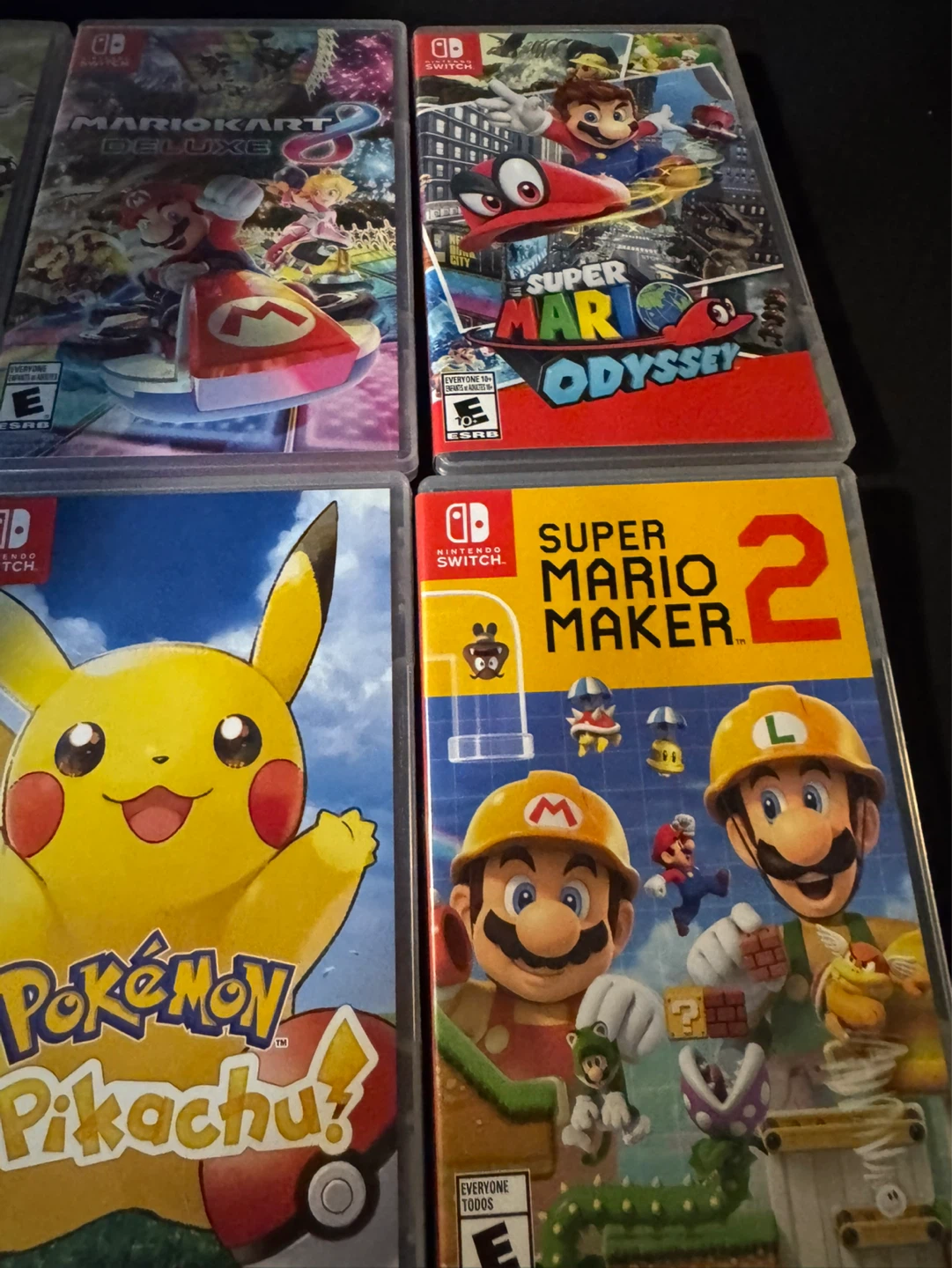 Nintendo Switch Games Bundle - Mario & Pokémon - photo 2