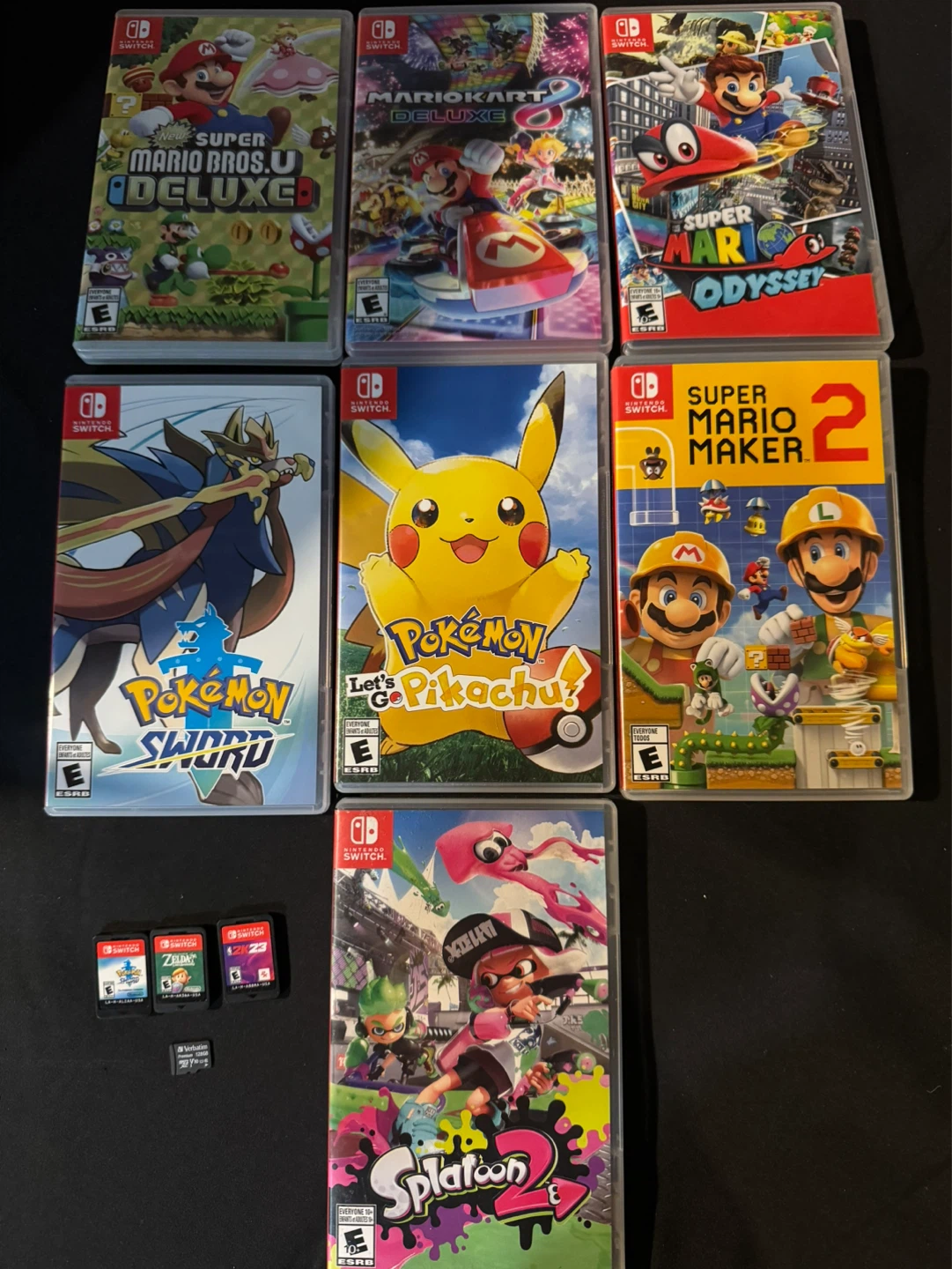 Nintendo Switch Games Bundle - Mario & Pokémon