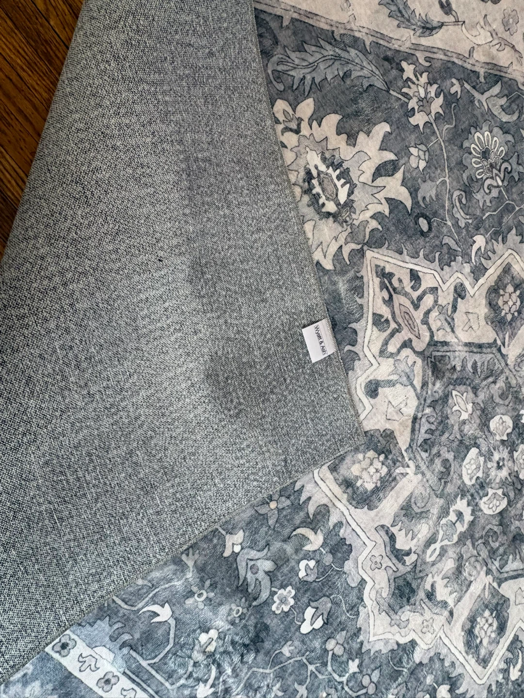 Wyatt & Ash Grey Medallion Area Rug (2 available) - photo 2