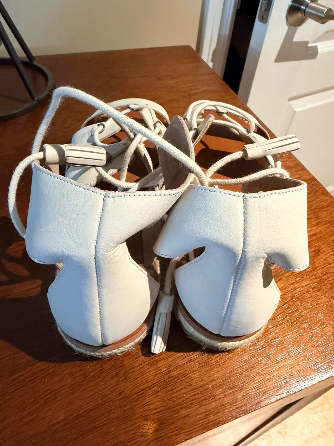 Lucky Brand White Gladiator Sandals - photo 3