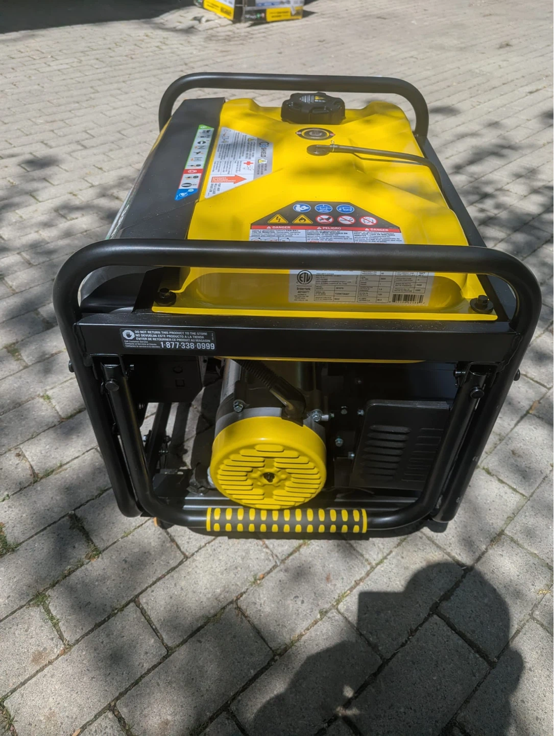 Champion Dual Fuel Generator 4550 Starting Watts - photo 3