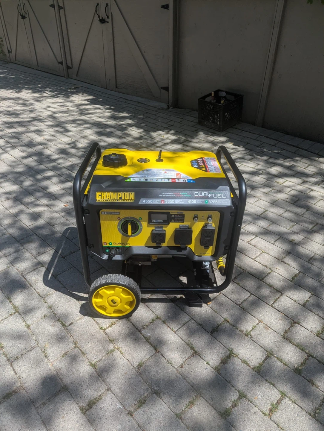 Champion Dual Fuel Generator 4550 Starting Watts - photo 2