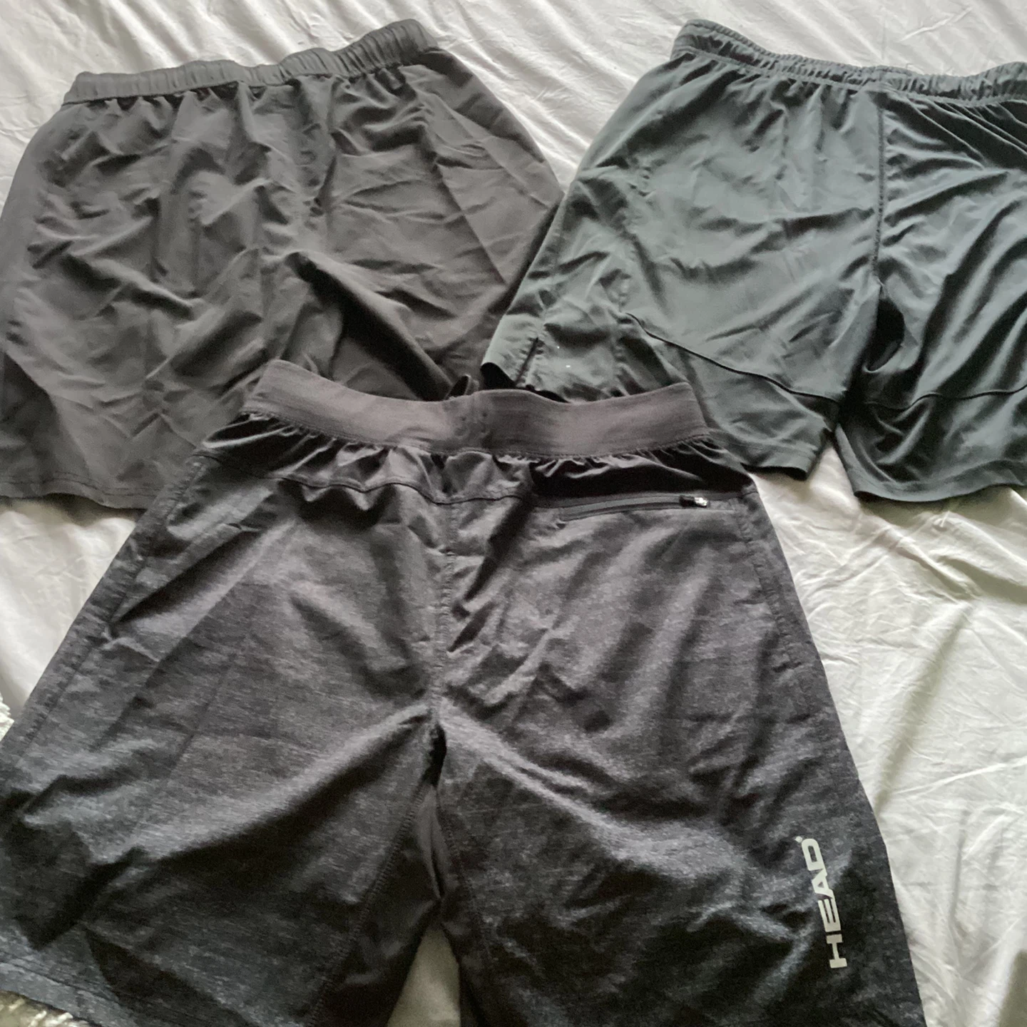 Bundle of 3 Men's size small black Athletic Shorts - photo 5