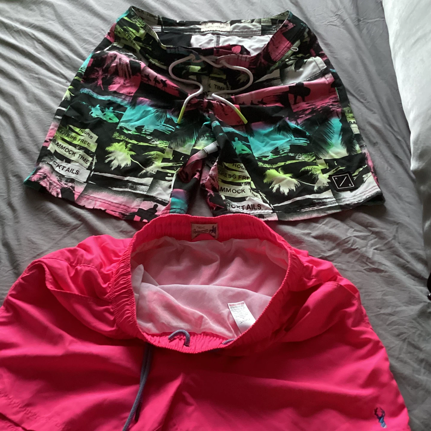 Two Pairs of men’s size med Swim Trunks - photo 2