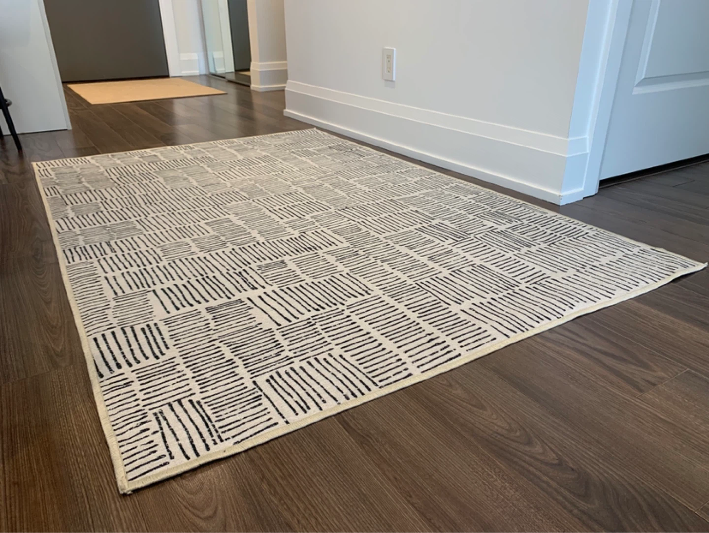 Ruggable - Thalia Black Rug 4x6