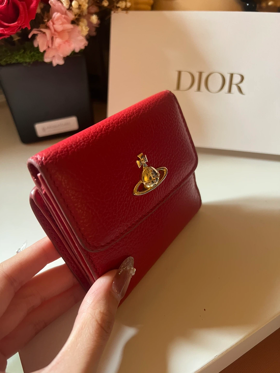 Vivienne Westwood bifold Wallet red - photo 2