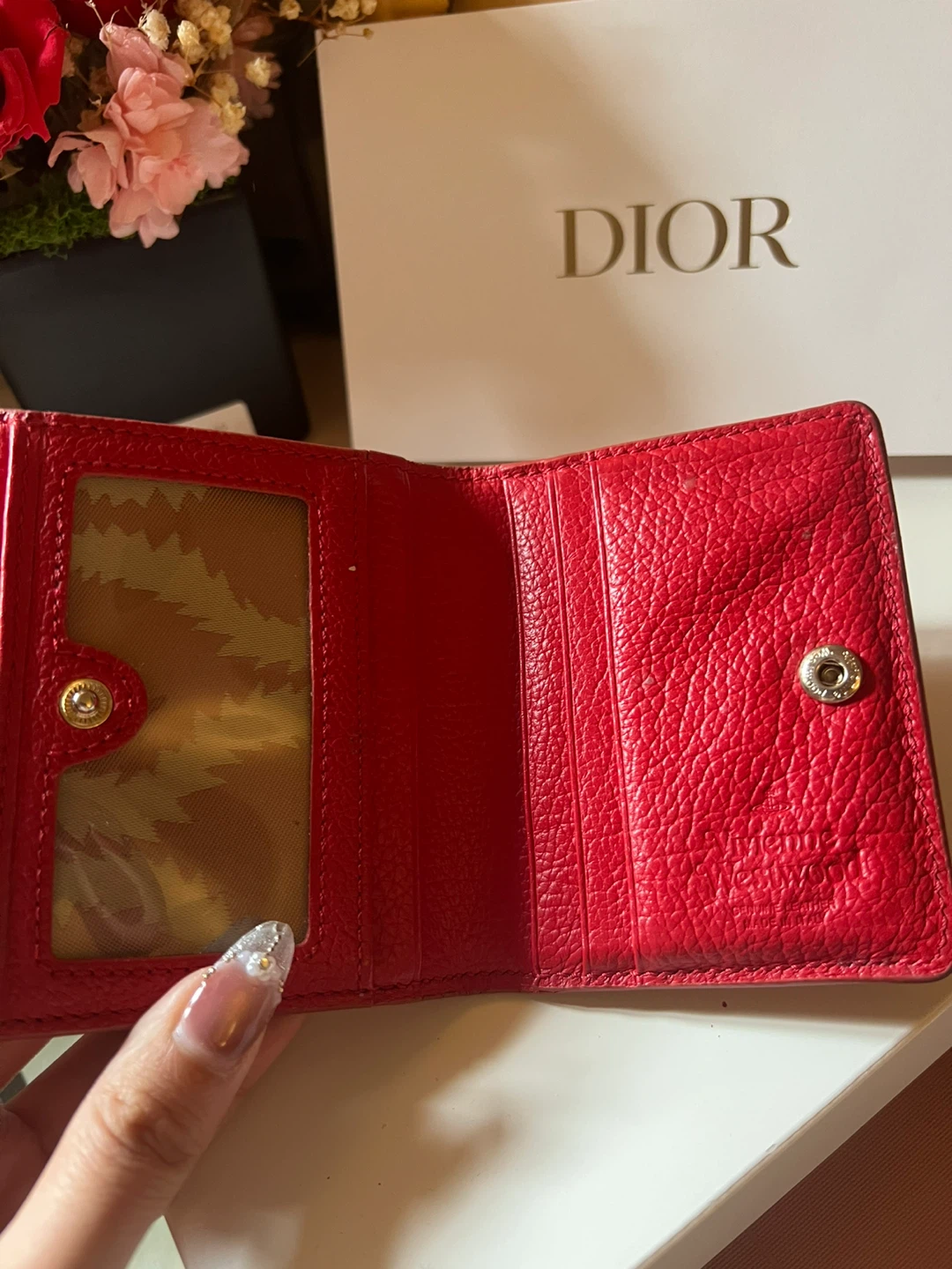 Vivienne Westwood bifold Wallet red - photo 3