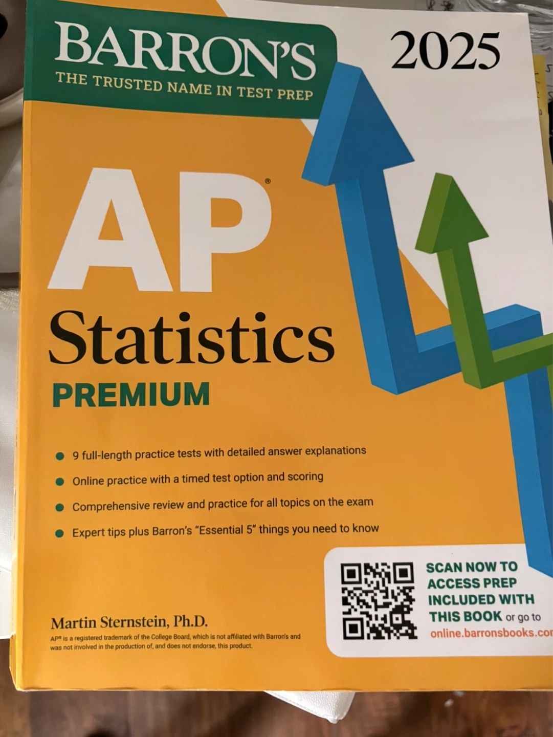 Barron's AP Statistics Premium 2025