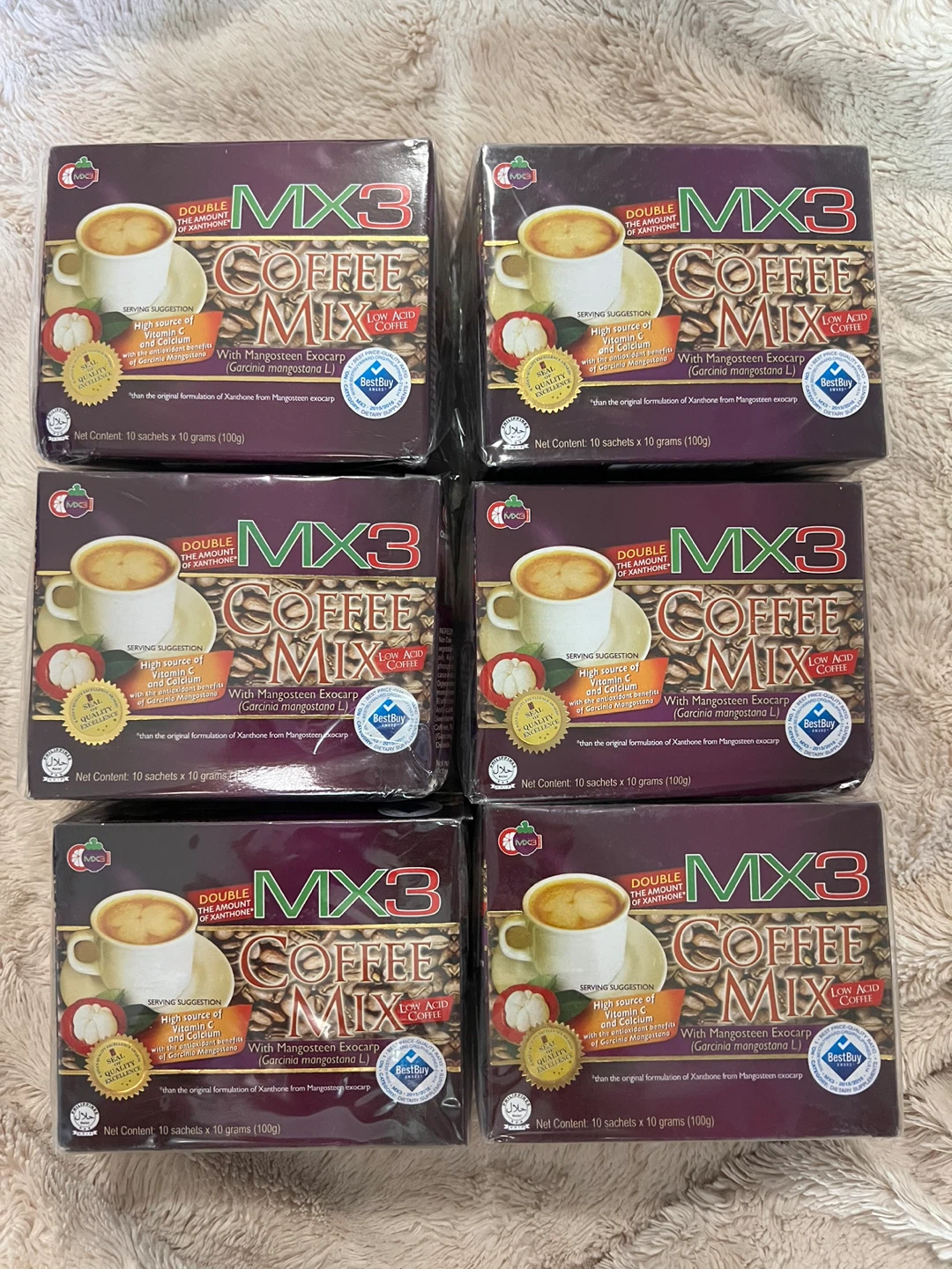 MX3 Coffee Mix 6x 10 Sachets