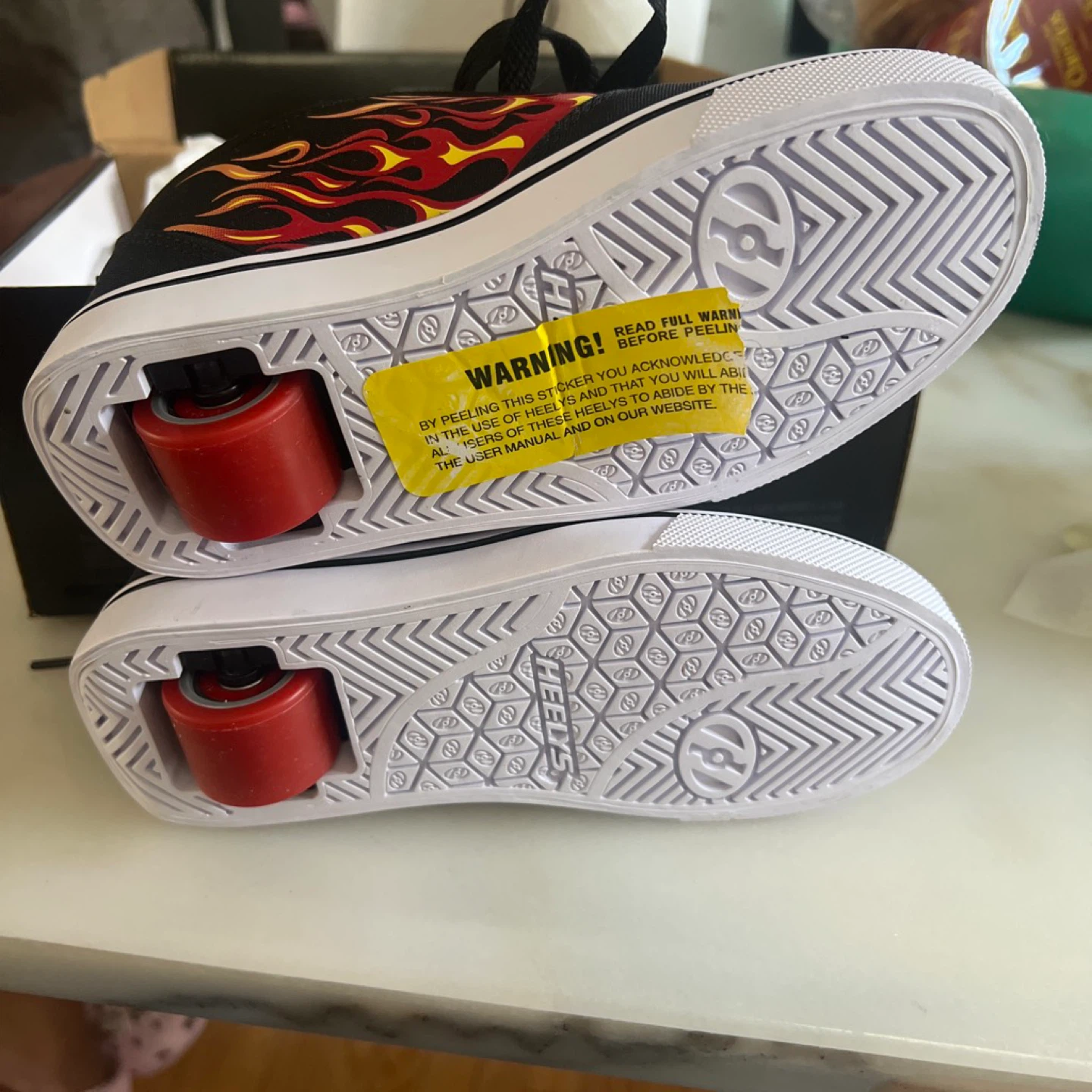 Heelys Kids' Flame Design Shoes with Wheels - photo 3