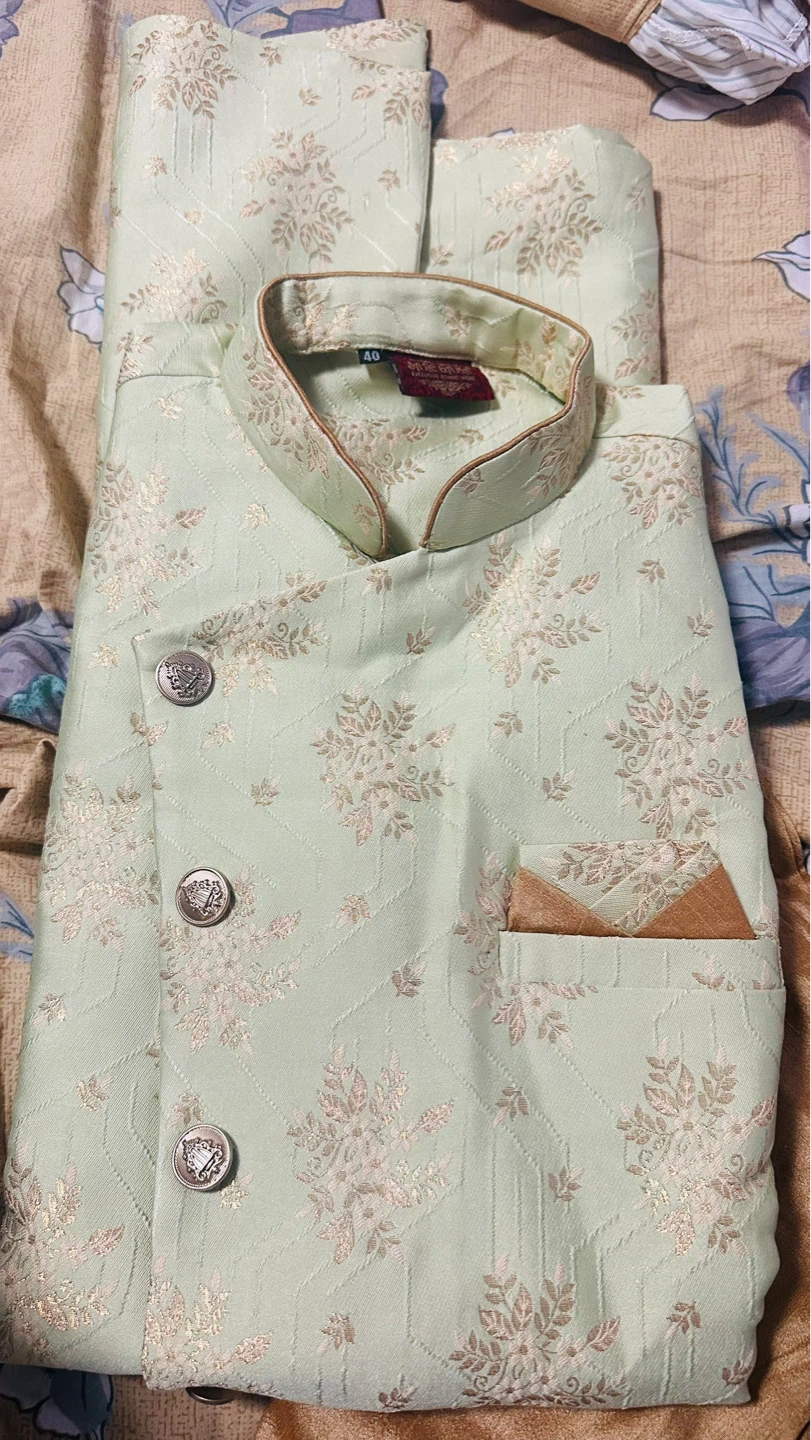 Saregama Men's Ethnic Wear Vest - Size 40