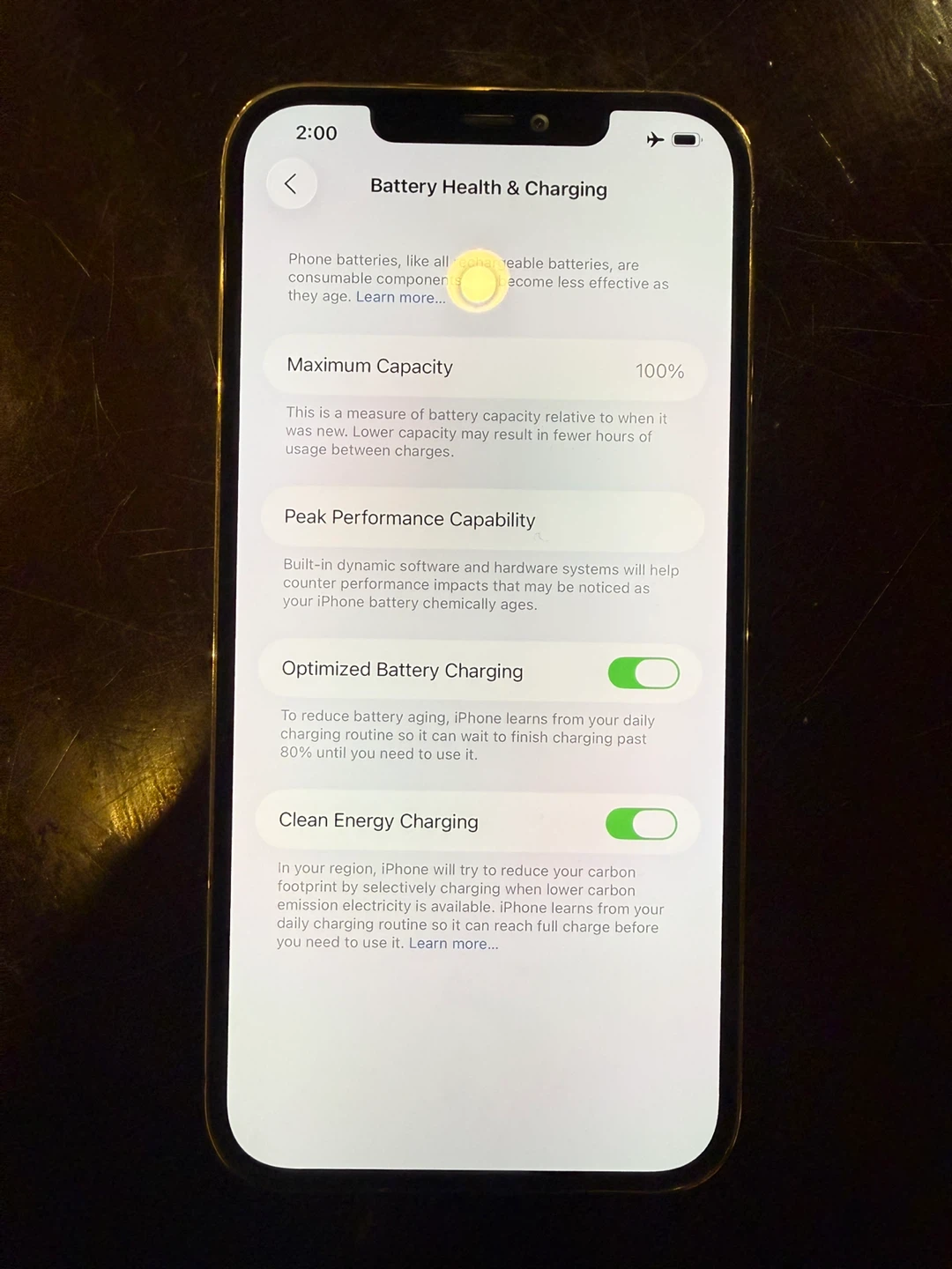 Flawless Apple iPhone 12 Pro Max - Gold 100% BH - photo 5
