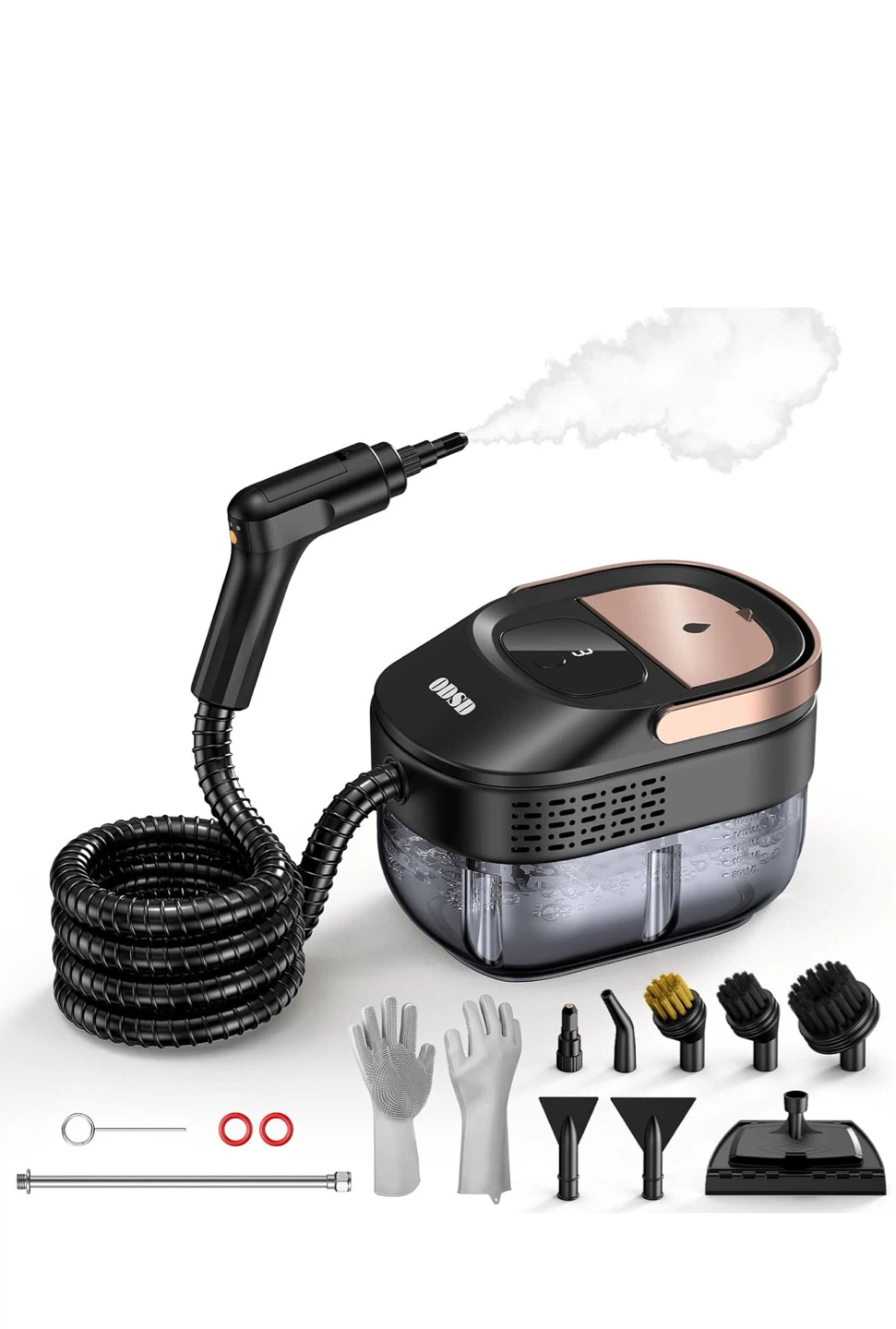 ODSO Steam Cleaner with 3 Level Adjustable Handle - photo 2