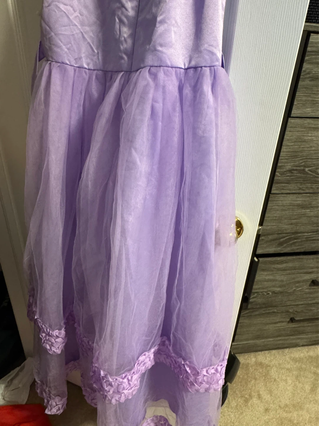Lavender Flower Girl Dress