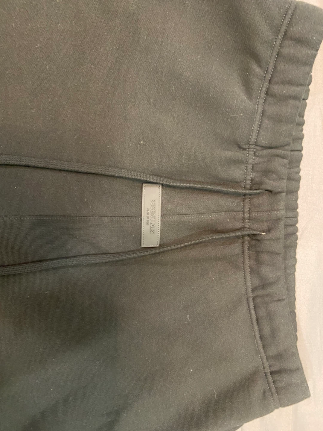 Fear of God ESSENTIALS Black Sweat Shorts - photo 3
