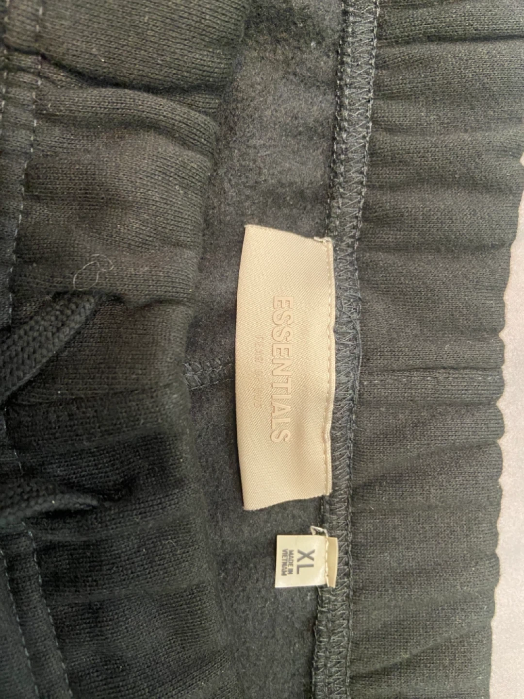 Fear of God ESSENTIALS Black Sweat Shorts - photo 5