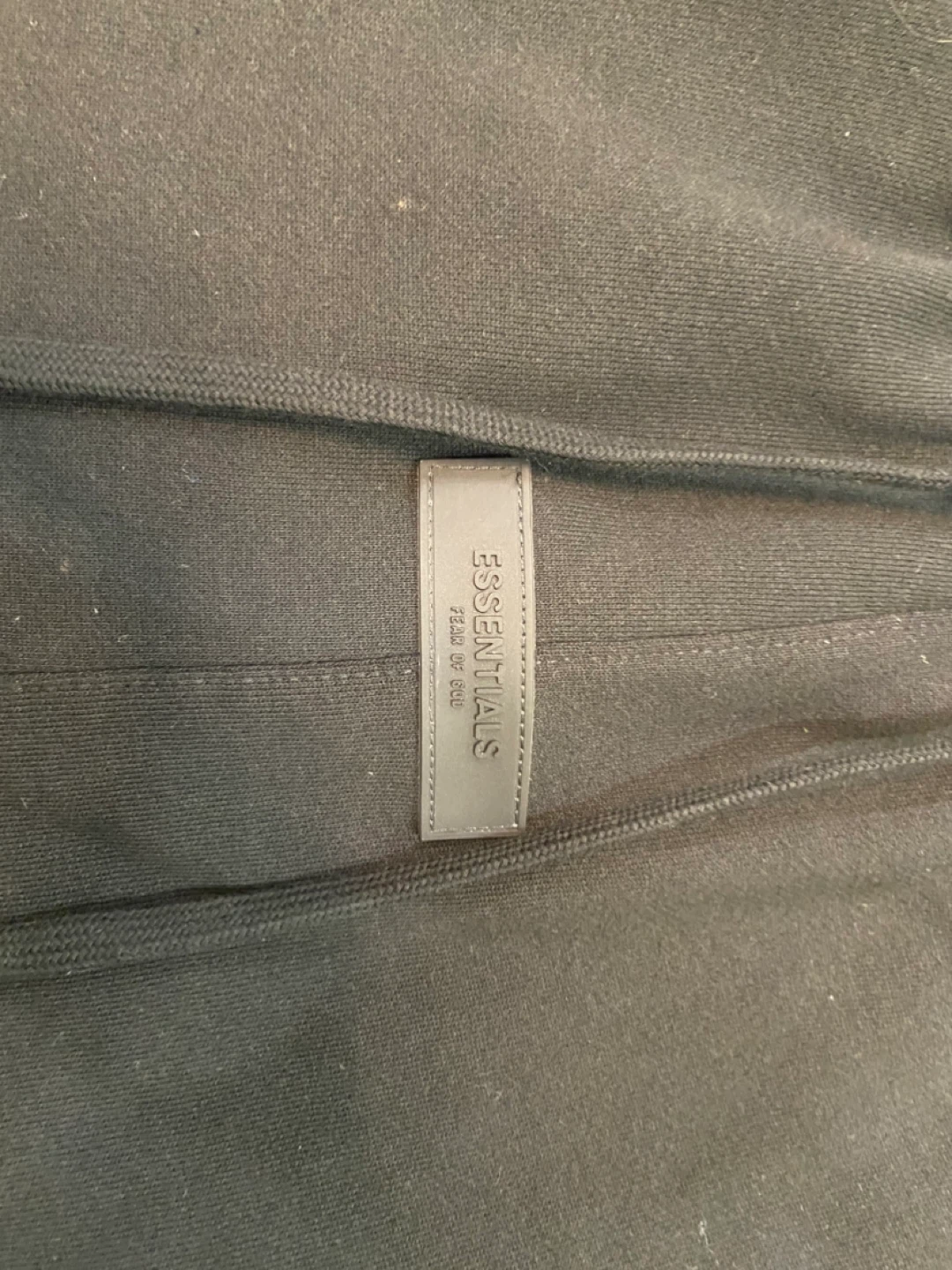Fear of God ESSENTIALS Black Sweat Shorts - photo 2