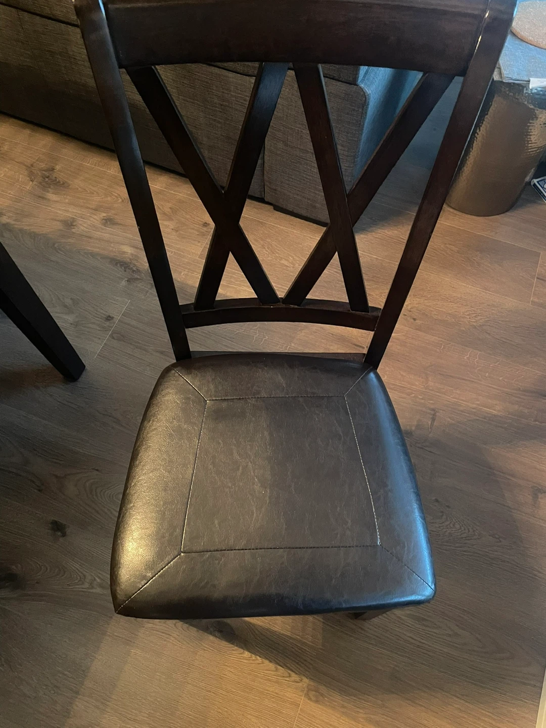 Solid Wood Dining Table Set – 6 Chairs Included - photo 3