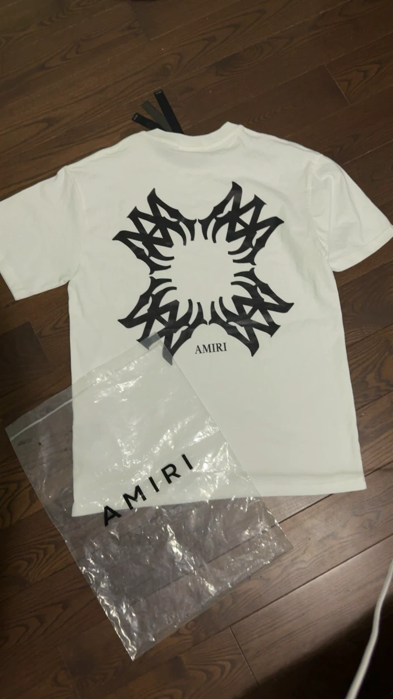 AMIRI White Graphic T-Shirt Size S (fits M) - photo 2