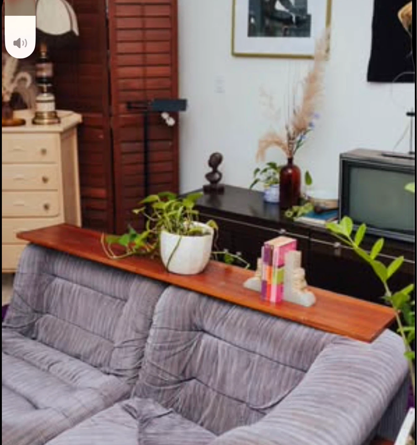 Long Vintage Teak Floating Shelves | 60” Wall Shelves