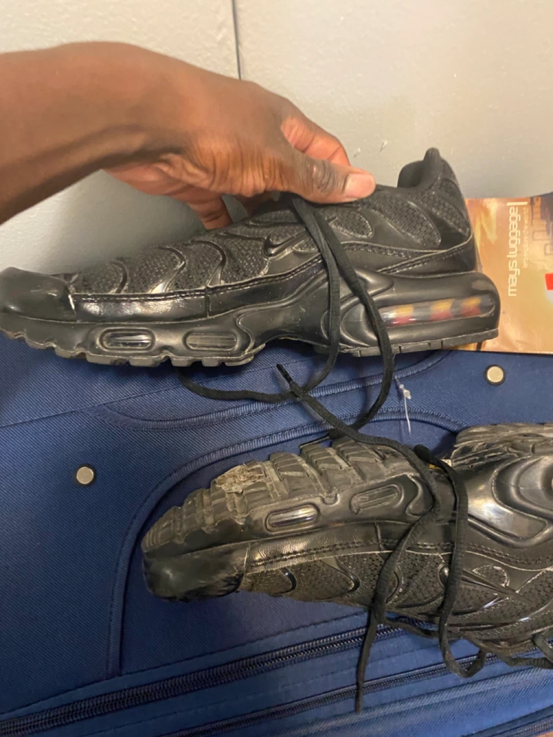 Nike Air Max Plus TN Black Sneakers - photo 3