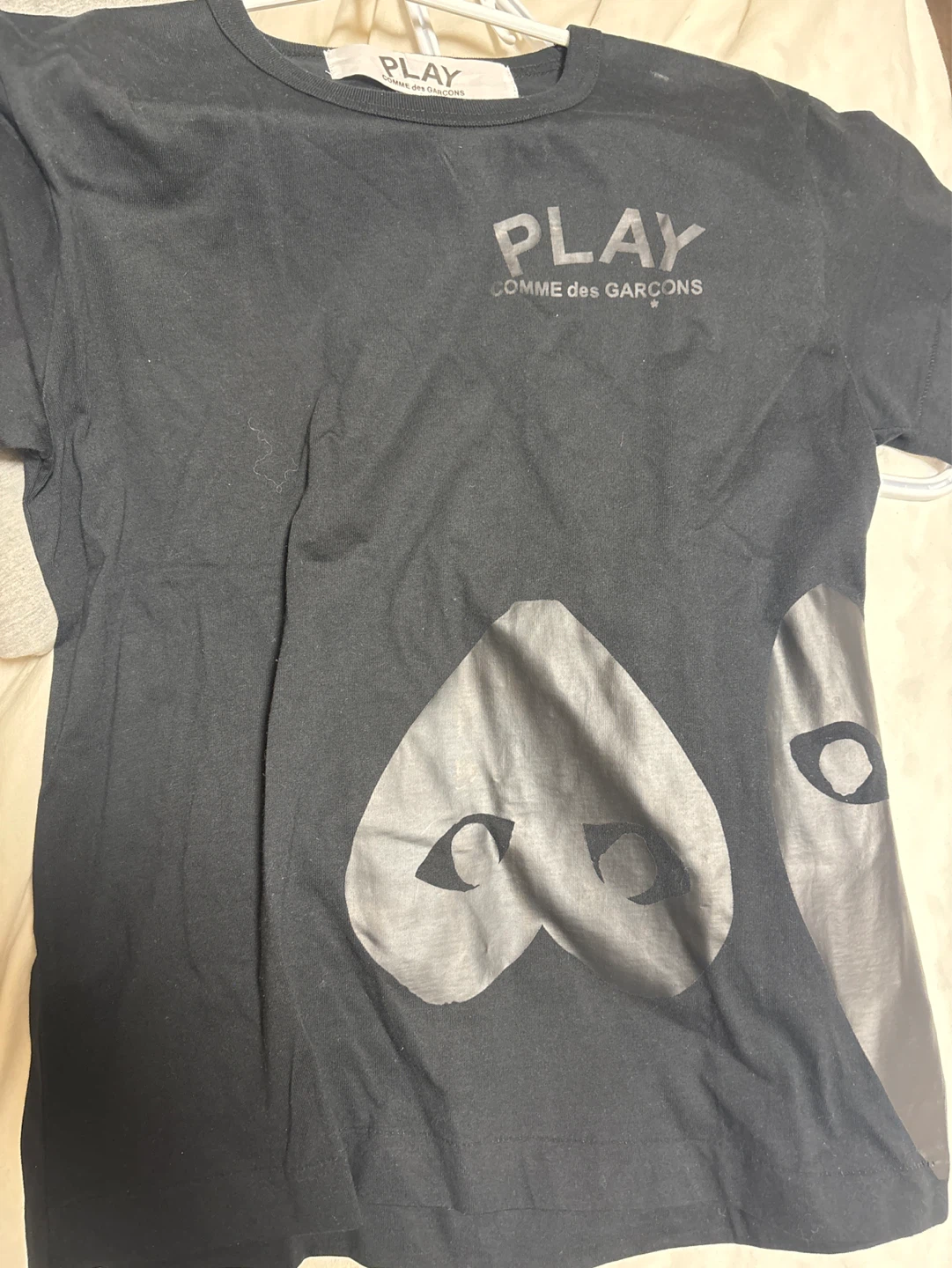 COMME des GARÇONS PLAY Black T-Shirt