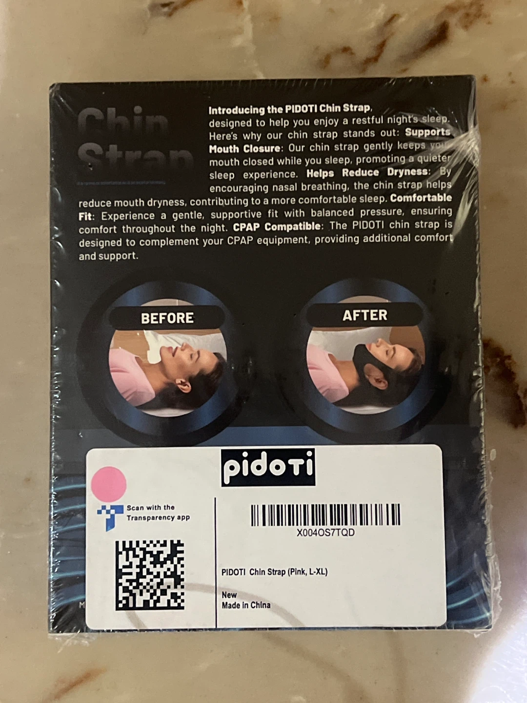 Pidoti Chin Strap - Pink (L-XL) - photo 2