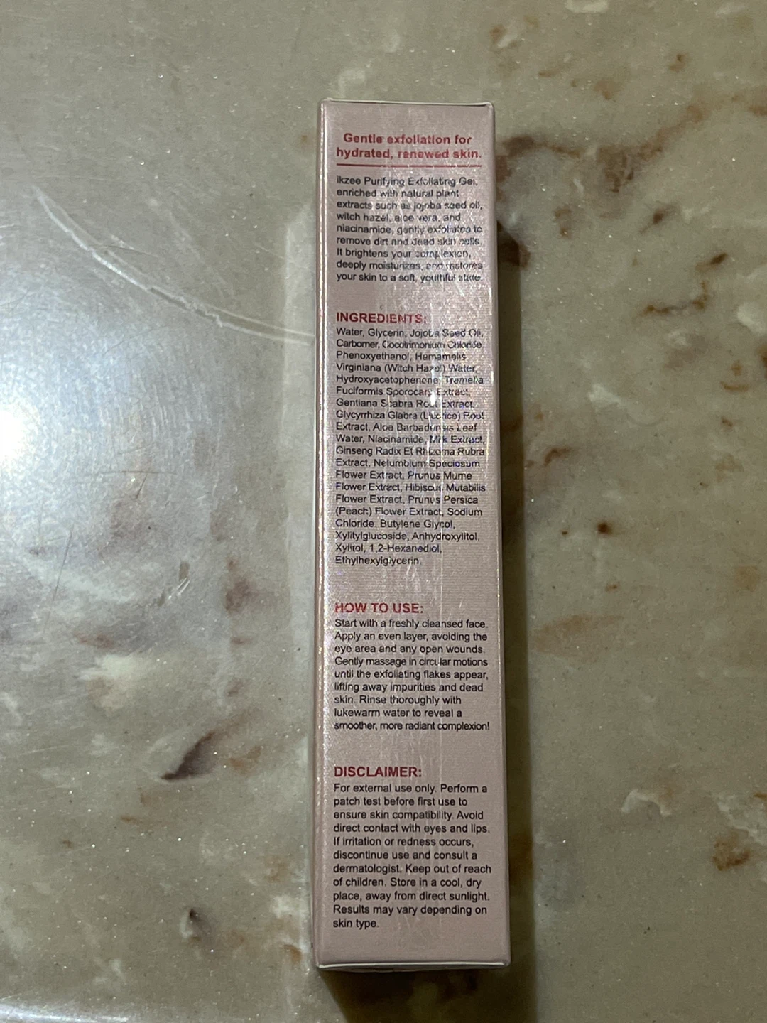 Ikzee Purifying Exfoliating Gel 1.76 oz - photo 2