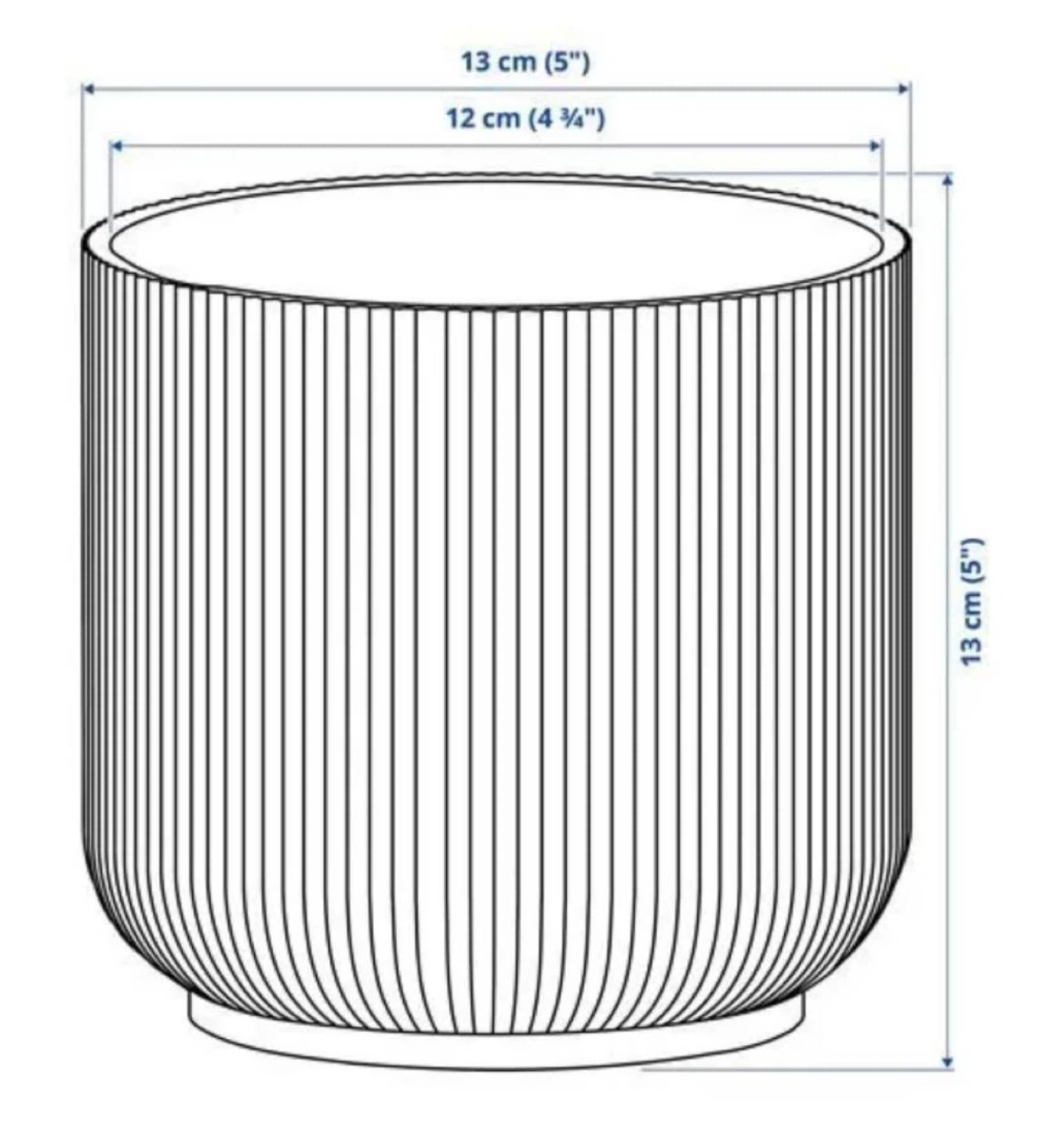 MOVING SALE - Ikea Glass Vase - photo 2
