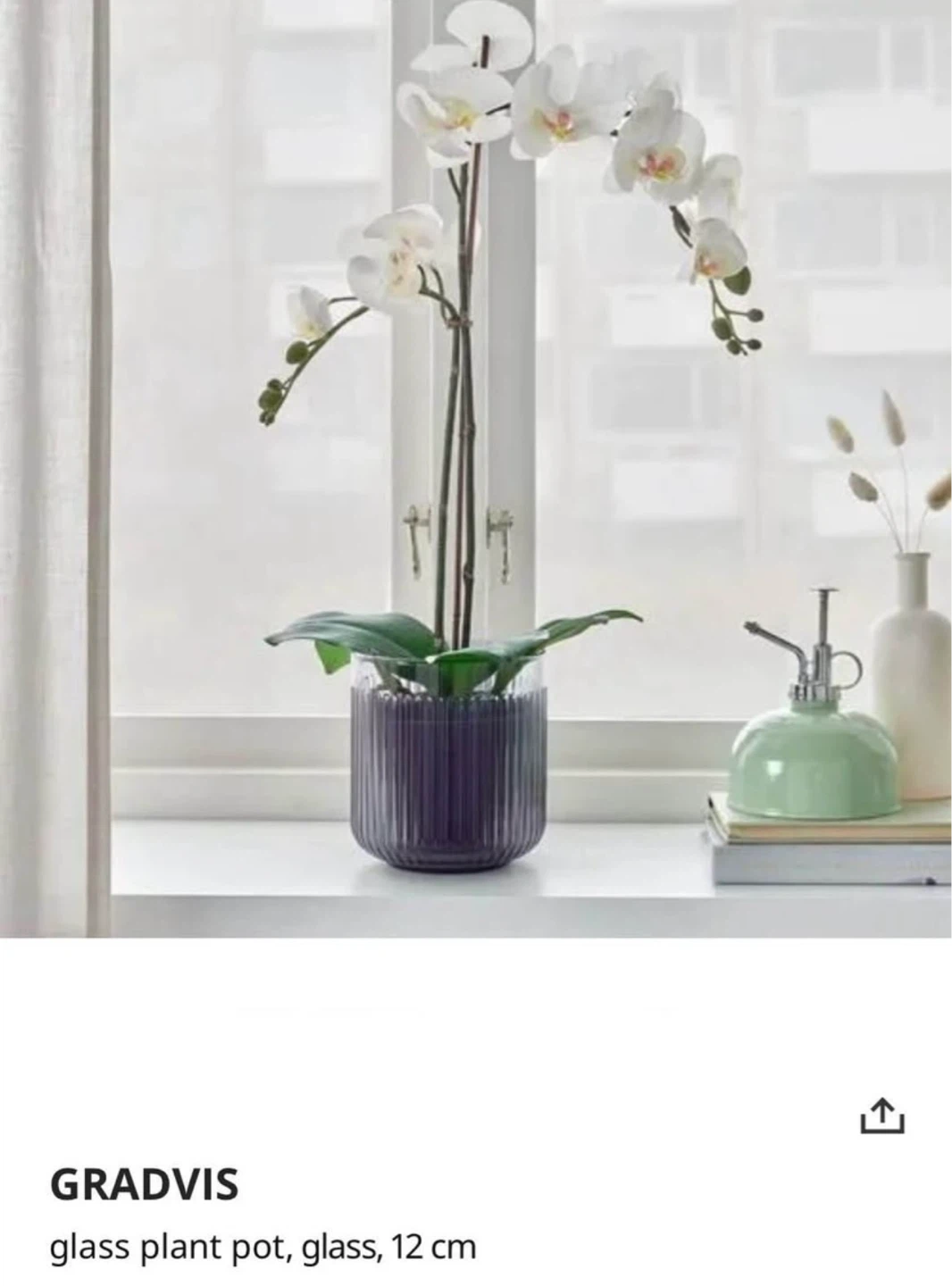MOVING SALE - Ikea Glass Vase - photo 3